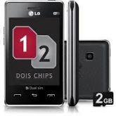 Celular Dual Chip Lg T375 - Câmera 2mp Touch Bluetooth 2.1